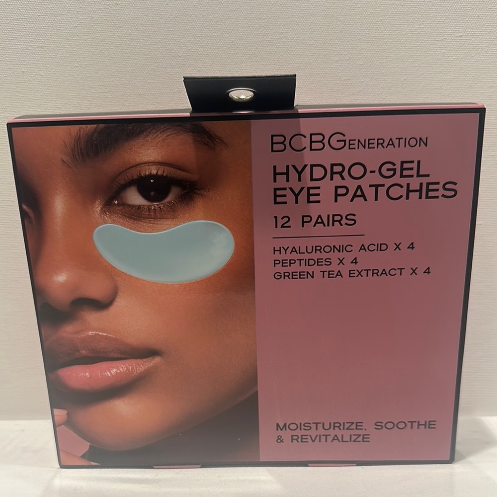 NIB BCBGeneration Hydro-Gel (12) Pairs Eye Patches.